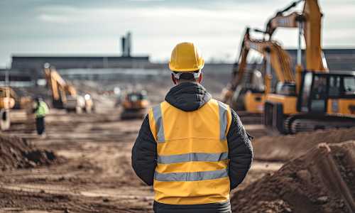 Bagger im Einsatz für Abrissarbeiten bei gewerblichen Bauvorhaben im Landkreis Celle – SWM Erdbau