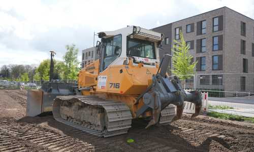 SWM Erdbau Bagger bei der Bodenstabilisierung im Landkreis Celle – zuverlässige Lösungen für gewerbliche und kommunale Bauprojekte